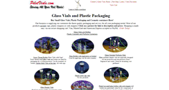 Desktop Screenshot of pilotvials.com